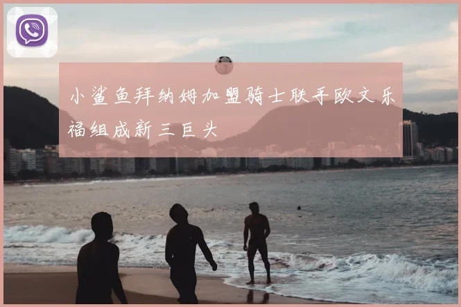 小鲨鱼拜纳姆加盟骑士联手欧文乐福组成新三巨头